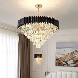 Luxury Crystal Pendant Light Ceiling Light 6 9 12 Lights