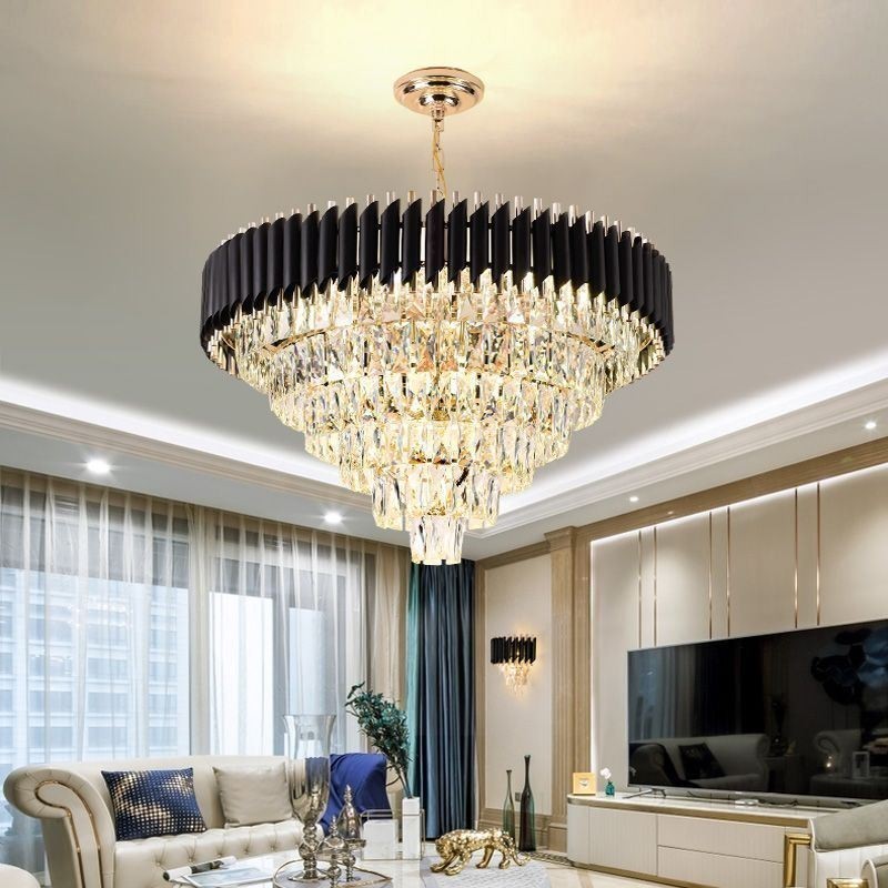 Luxury Crystal Pendant Light Ceiling Light 6 9 12 Lights