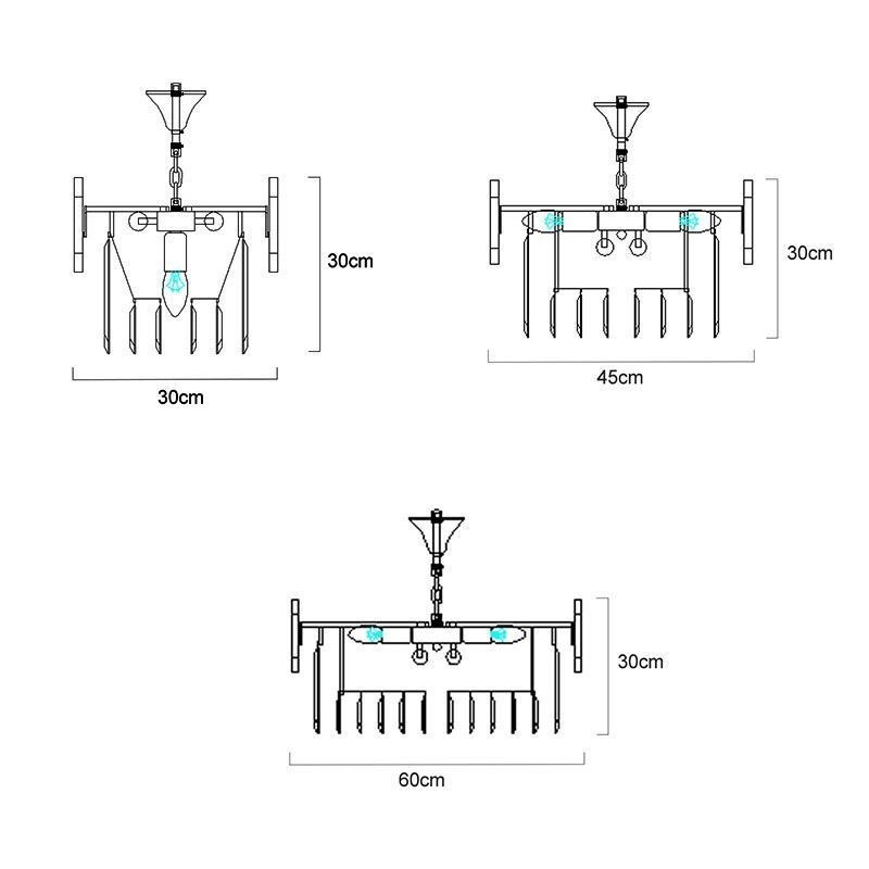 Modern K9 Crystal Pendant Light Ceiling Light