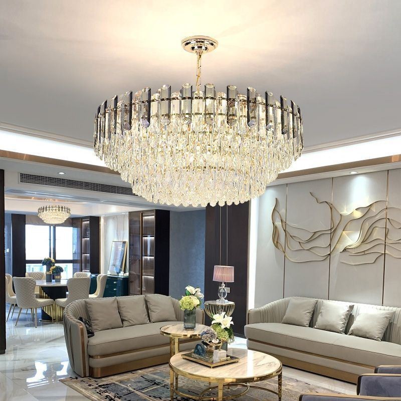 European Pendant Light Modern K9 Crystal Lighting