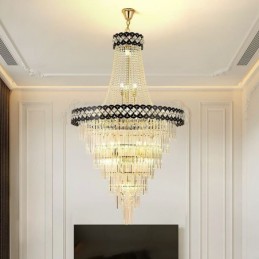 Luxurious Pendant Light Crystal Ceiling Light Fixture