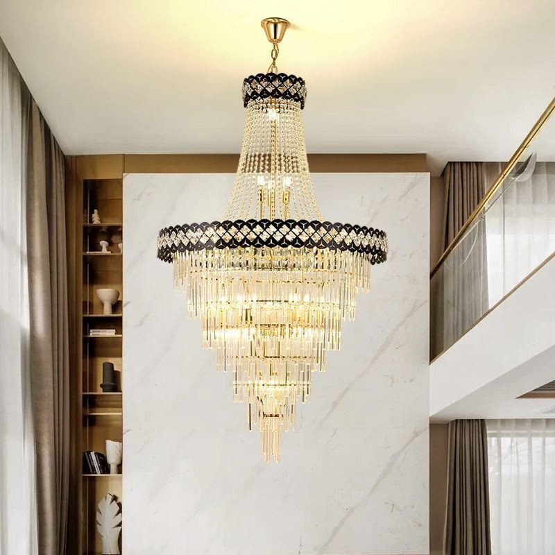 Luxurious Pendant Light Crystal Ceiling Light Fixture