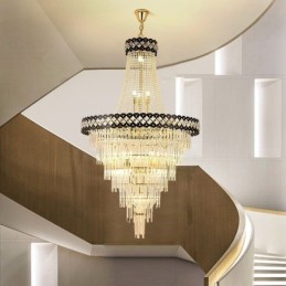 Luxurious Pendant Light Crystal Ceiling Light Fixture