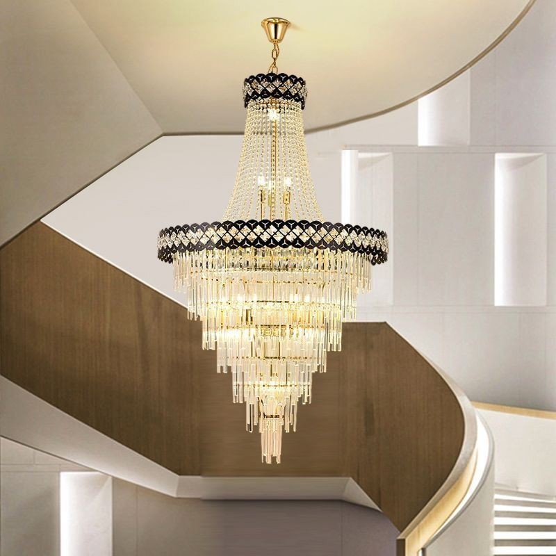 Luxurious Pendant Light Crystal Ceiling Light Fixture