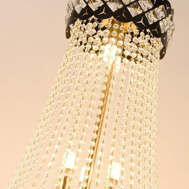 Luxurious Pendant Light Crystal Ceiling Light Fixture