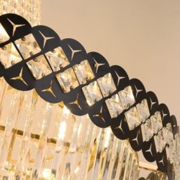 Luxurious Pendant Light Crystal Ceiling Light Fixture