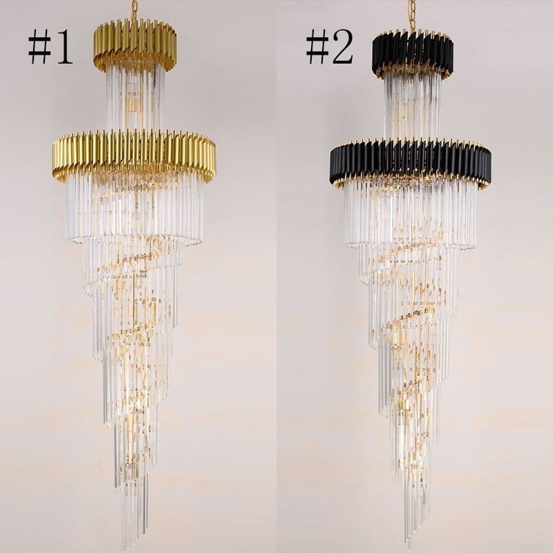 Modern K9 Crystal Pendant Lamp Ceiling Light Fixture