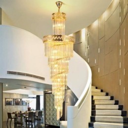 Luxury Pendant Light Large Hanging lamp 12 16 18 Lights