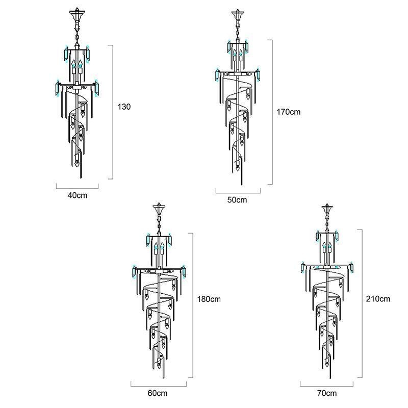 Crystal Pendant Light Modern Spectacular K9 Ceiling Light