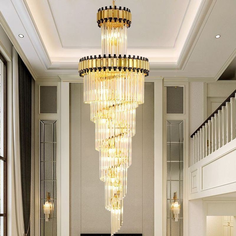 Crystal Pendant Light Modern Spectacular K9 Ceiling Light
