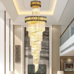 Crystal Pendant Light Modern Spectacular K9 Ceiling Light