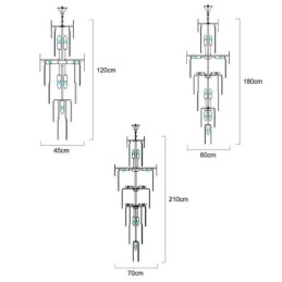 European Pendant Light Modern Spectacular K9 Ceiling Light