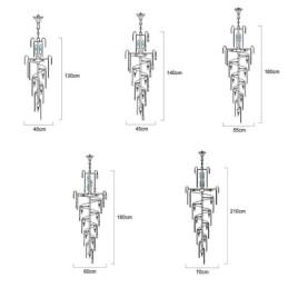 Modern Crystal Ceiling Light Pendant Light