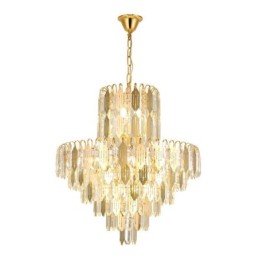 Modern Crystal Pendant Light Contemporary Ceiling Lamp