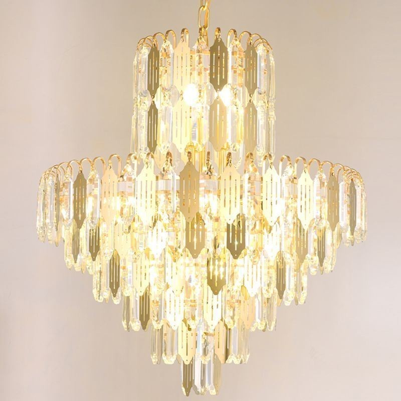 Modern Crystal Pendant Light Contemporary Ceiling Lamp