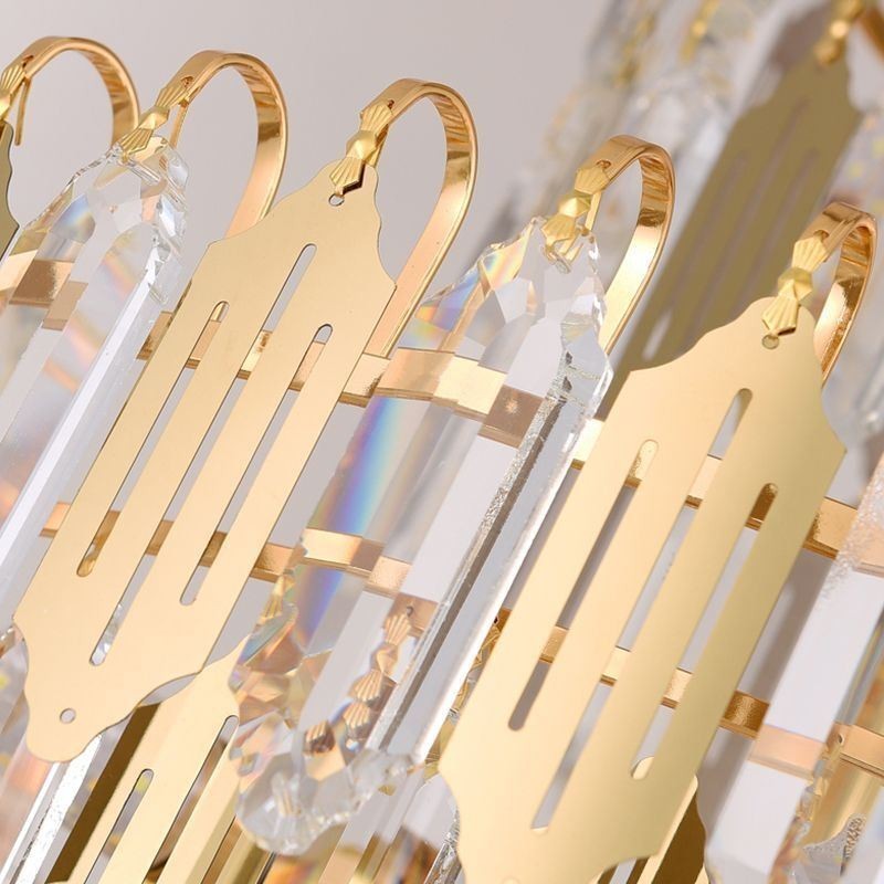 Modern Crystal Pendant Light Contemporary Ceiling Lamp