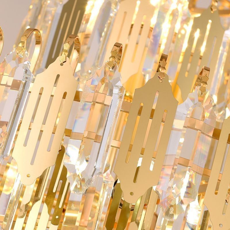 Modern Crystal Pendant Light Contemporary Ceiling Lamp