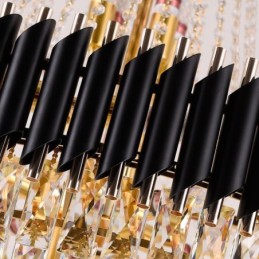 Modern Crystal Pendant Lighting Round Ceiling Lamp Hanging Lights