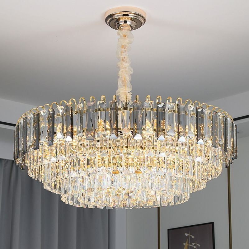 Crystal Pendant Light Luxury Ceiling Lighting 12 16 Lights