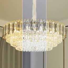 Crystal Pendant Light Luxury Ceiling Lighting 12 16 Lights