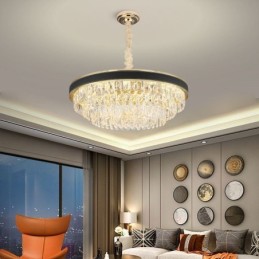Modern Pendant Light Crystal Ceiling Light 9 12 16 Lights