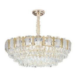 Crystal Pendant Light Round Ceiling Light Fixture