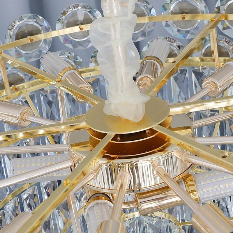 Modern Crystal Pendant Light Ceiling Lighting Fixture