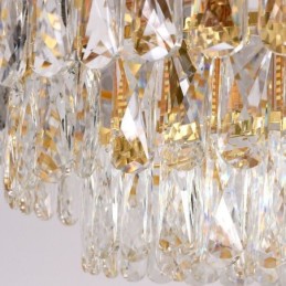 European Pendant Light Crystal Round Ceiling Light