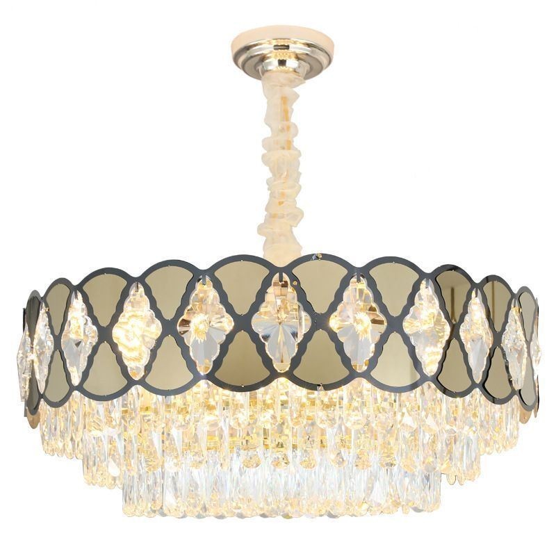Crystal Pendant Light Modern Lacy Ceiling Light Fixtures