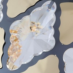 Crystal Pendant Light Modern Lacy Ceiling Light Fixtures