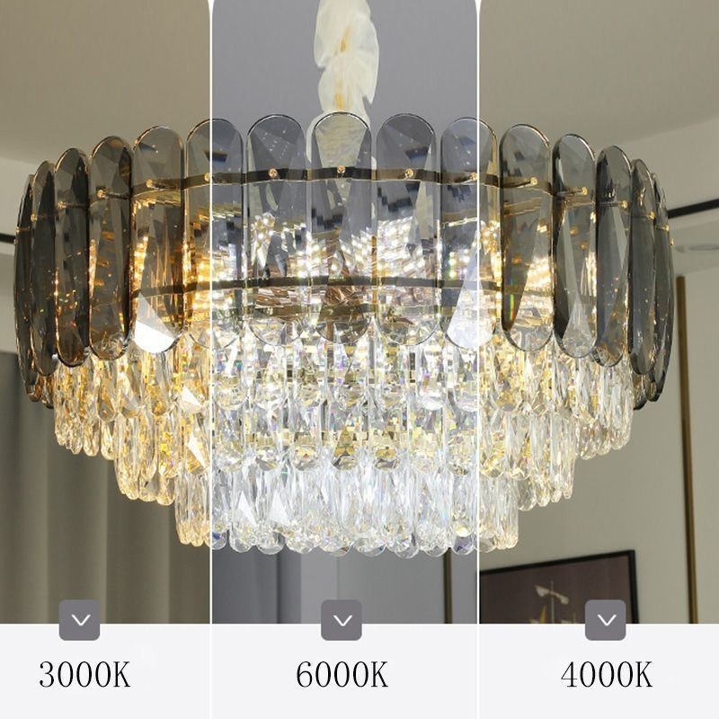 Crystal Pendant Ceiling Light Fixture