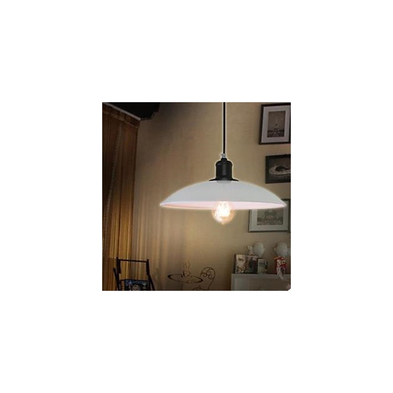 Contracted White Droplight Rustic Lodge Traditional Classic Pendant Light