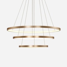 Pendant Light Modern Chandelier Lighting 3 Rings Ceiling Light