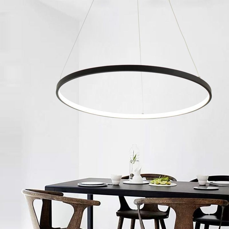 Pendant Light Acrylic Circle Hanging Light