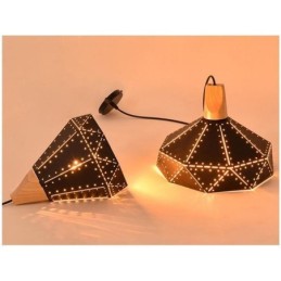 Industrial Retro Vintage Hanging Light Hollow Lampshade