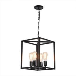 Modern Simple Pendant Light Iron Cage Hanging Lamp