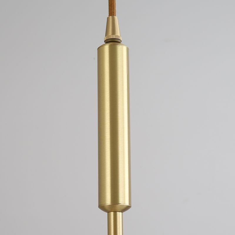 Modern Simple Pendant Light Brass Ceiling Light