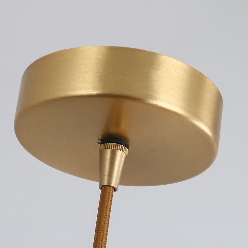 Modern Simple Pendant Light Brass Ceiling Light