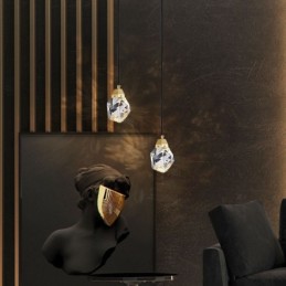 Mini Simple Crystal Ball Light Hanging Light Ceiling Light