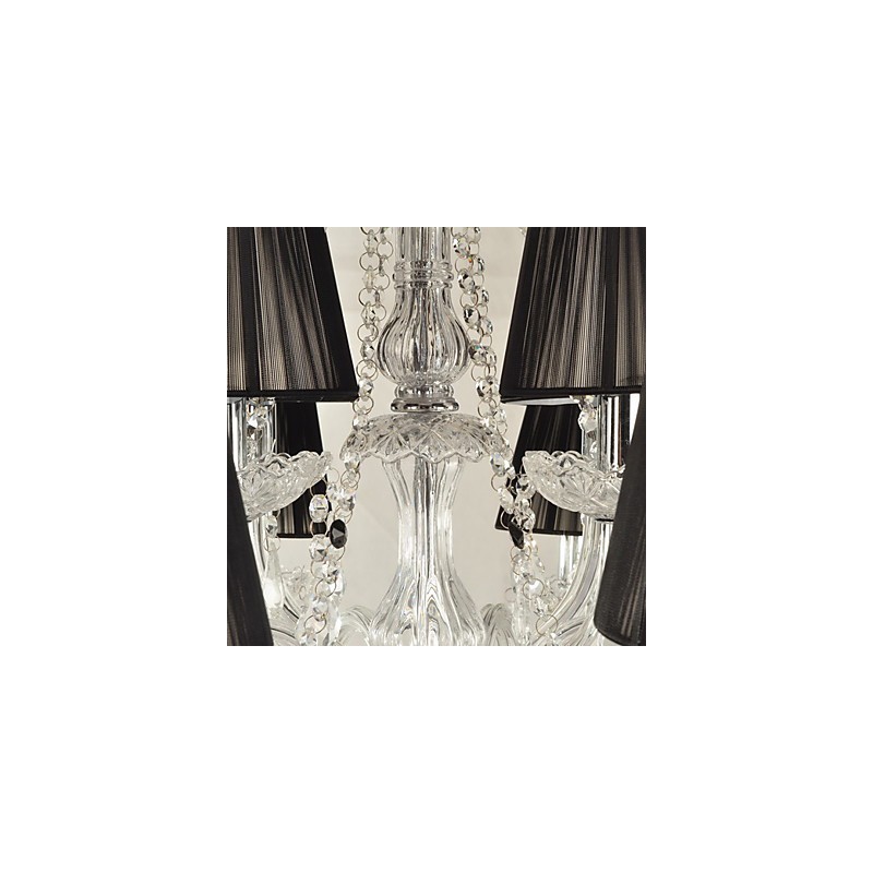 Elegant Crystal Chandelier with 12 Lights