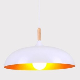 Modern Pendant Light Minimalist Decorative Light Fixture Black White