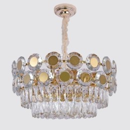 Modern Crystal Pendant Light Ceiling Lighting Fixture