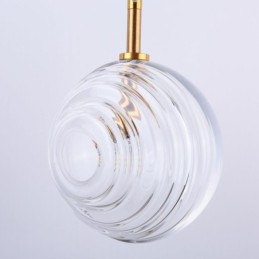 Glass Pendant Light Creative Decorative Glass Globe Loft