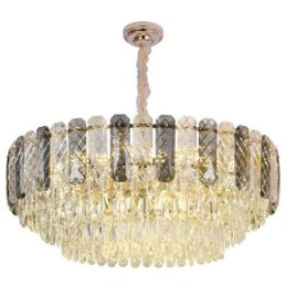 European Pendant Light Crystal Round Ceiling Light