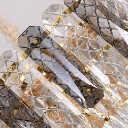 European Pendant Light Crystal Round Ceiling Light