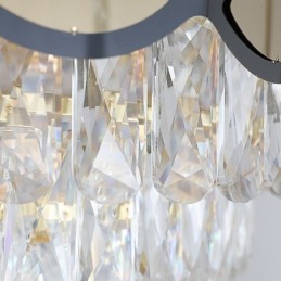 Crystal Pendant Light Modern Lacy Ceiling Light Fixtures