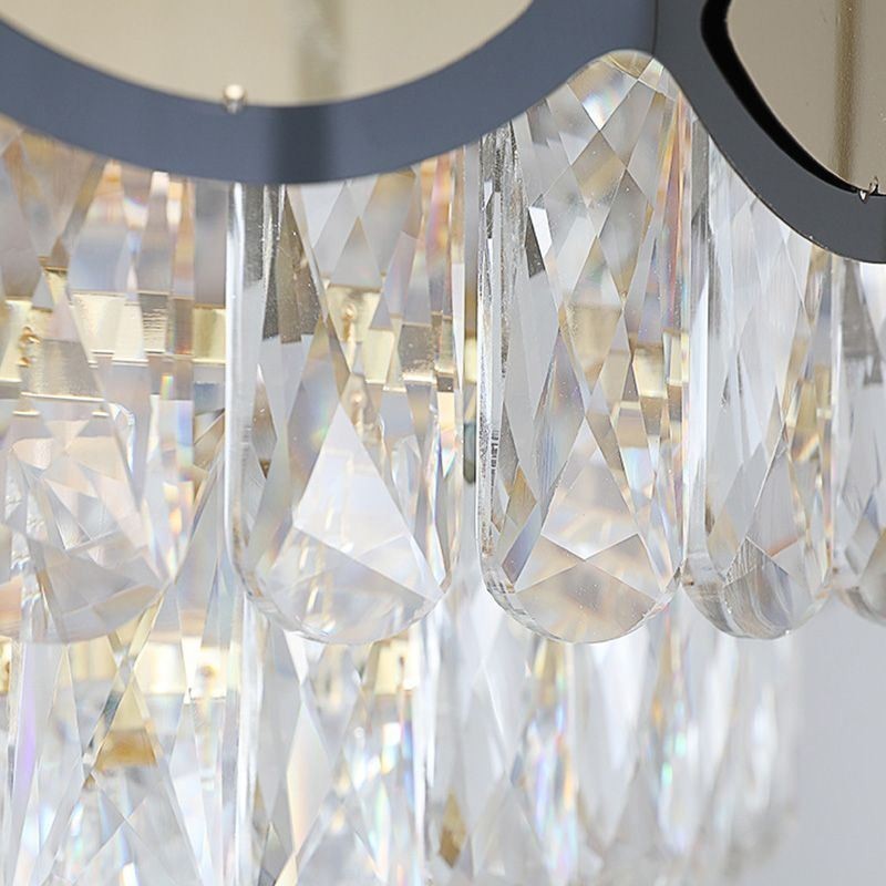 Crystal Pendant Light Modern Lacy Ceiling Light Fixtures