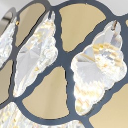 Crystal Pendant Light Modern Lacy Ceiling Light Fixtures