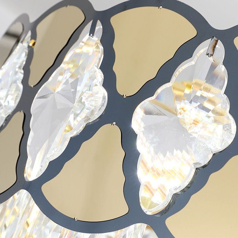 Crystal Pendant Light Modern Lacy Ceiling Light Fixtures