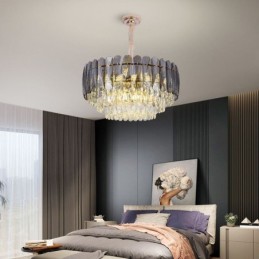 Crystal Pendant Ceiling Light Fixture